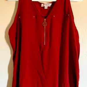 Womens orange blouse.